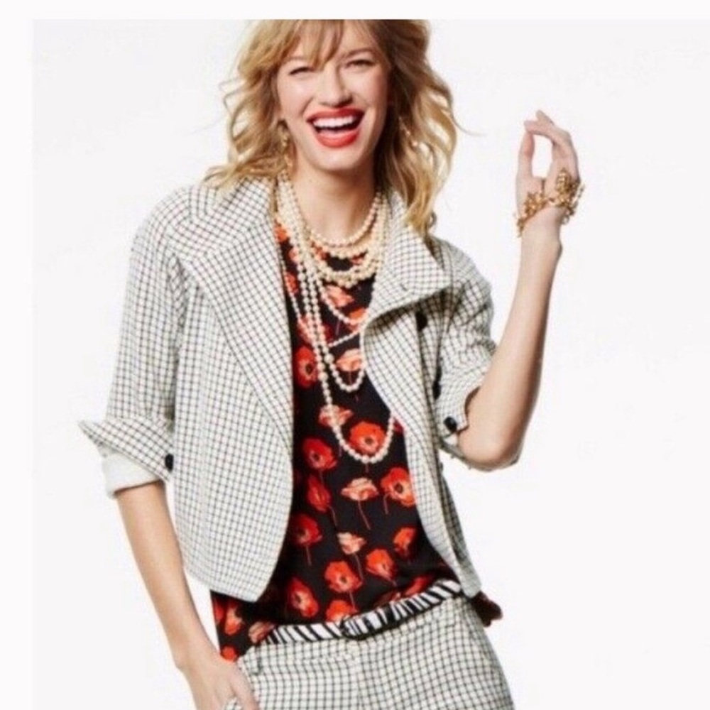 Cabi Window pane Blazer-Jacket.